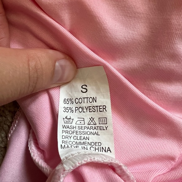 Amazon Pink Ruched Mini Skirt - Picture 3 of 3